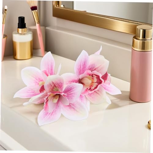 HAPINARY 4 Stück Teiliges Boho Haarclips mit Realistischer Doppel Leichte Haarklammern für Strandurlaub Sommerpartys und Brautfrisuren Natürliche Blumen Accessoires für Frauen von HAPINARY
