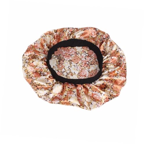 HAPINARY 4 Stück Teiliges Satin schlafhauben für Damen Chemotherapie Haarschutz Elastische Atmungsaktive Kopfbedeckung für Haarausfall Geeignet für Lange und Lockige Haare Vielseitige von HAPINARY