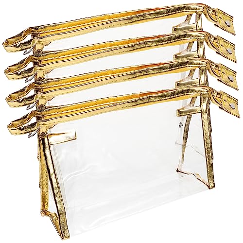 HAPINARY Transparente Kosmetiktasche Reisenutzbar Aufbewahrungsbeutel Make-up-Organizer Schmucktasche Tragbar Klein von HAPINARY