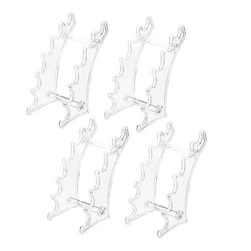 HAPINARY 4 Stücke Augenbrauen Stift Display Rack Bleistift Steht Acryl Eyeliner Display Von Home Zubehör von HAPINARY