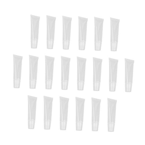 HAPINARY 40 Stück 10g Leere Lippenbalsamtuben Nachfüllbare Lip Gloss Container aus Wasserfestem Material für Frauen und Mädchen Kosmetikbehälter für Lippenpomade Duschgel Körperlotion HAPINARY 40 Stück 10g Leere Lippenbalsamtuben Nachfüllbare Lip Gloss Container aus Wasserfestem Material für Frauen und Mädchen Kosmetikbehälter für Lippenpomade Duschgel Körperlotion von HAPINARY