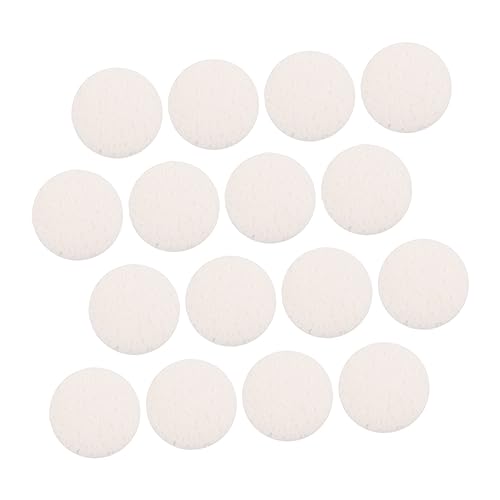 HAPINARY 40st Gesichtswäsche Staubmasken Tücher Pflege Klarer Kosmetikkoffer Puff Gesichtsschwamm Gesichtspeeling Für Männer Spa Zu Hause Pads Gesichtsspatel Holzzellstoff Baumwolle Weiß von HAPINARY