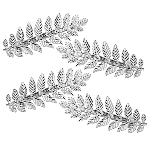 HAPINARY 4stücke Pferdeschwanzklammer Frauen Herbst-haarschmuck Haarklammern Für Dickes Damenhaar Mit Federstruktur Für Verschiedene Frisuren von HAPINARY