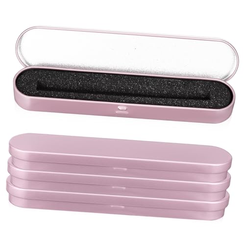 HAPINARY 4stücke Metall Stifteboxen Leere Kugelschreiber Geschenkboxen Stift Sammlung Boxen Mit Kissen Für Bleistifte Schreibtisch Organizer von HAPINARY