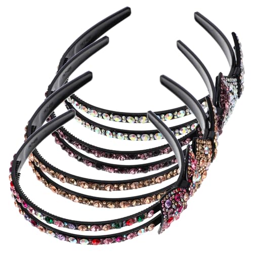 HAPINARY Stirnband Für Damen Mit Strass-schleife Eleganter Haarreif Haarschmuck Mit Schillerndem Glanz Und Exquisiter Textur Für Mädchen Und Damen von HAPINARY