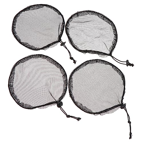 HAPINARY 4er-sets Haarknotennetz Für Frauen Pferdeschwanz-haarnetz Atmungsaktives Haarnetz Mädchen Pferdeschwanzkappen Duttabdeckung Perückenzubehör 4 Stück * 4 von HAPINARY