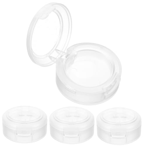 HAPINARY 4stücke Lidschatten Pfanne Leere Make-up Paletten Kleine Lidschatten Pfanne Kunststoff Kosmetische Paletten von HAPINARY