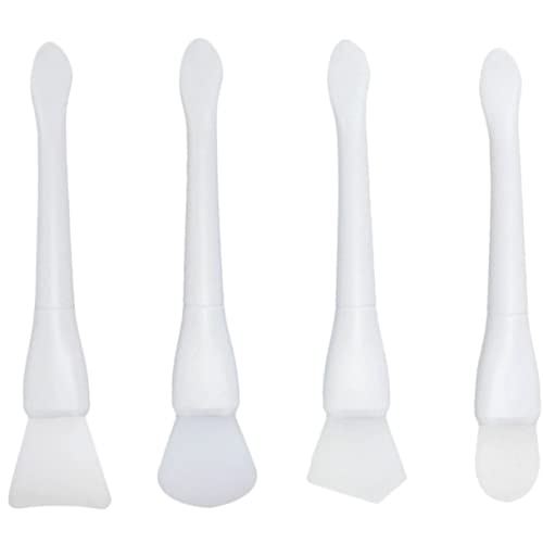 HAPINARY 4stücke Silikon-gesichtsmaskenpinsel Applikatorwerkzeuge Für Augenmasken Maskenpinselset Gesichtsmaske Schlammmaskenapplikator Tragbar Wiederverwendbar von HAPINARY