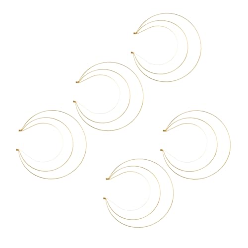 HAPINARY 5stücke Göttinnenkrone Aus Metall Stirnband Mit Dreilagigem Design Haarschmuck Für Damen Geeignet Für Vintage-frisuren Cosplay Abschlussbälle Partys Und Hochzeiten von HAPINARY