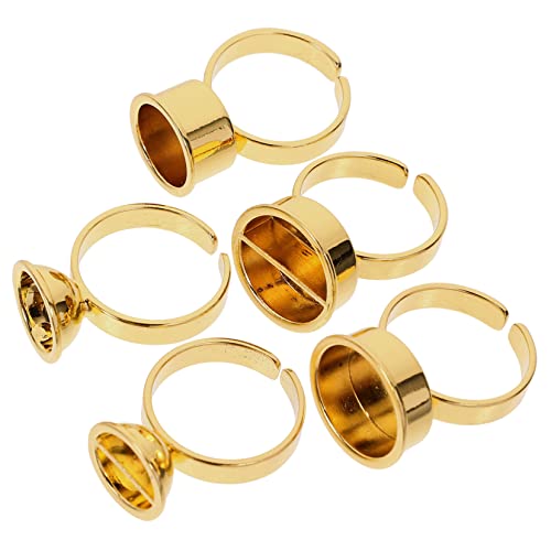 HAPINARY 5 Stück Wimpernkleber Ringe Wimpernkleber Organizer Wimpernring Cups Kleberhalter Für Wimpernverlängerung von HAPINARY