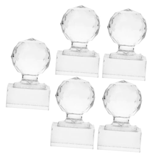 HAPINARY 5 Stücke Lidschatten Werkzeug Make-up Prush Keychain Highlighter Machen up Zarte Lidschatten Stamper Multi-funktionale von HAPINARY