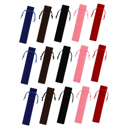 HAPINARY 50 Stück Fleece -stiftbeutel Kunststiftfall Brunnenpenstfall Stiftbehälter Schreibwarenorganisator Studentenstifthalter Stifttasche Für Planer Tragbares Federmäppchen Flanell HAPINARY 50 Stück Fleece -stiftbeutel Kunststiftfall Brunnenpenstfall Stiftbehälter Schreibwarenorganisator Studentenstifthalter Stifttasche Für Planer Tragbares Federmäppchen Flanell von HAPINARY
