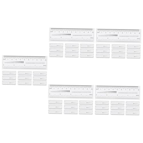 HAPINARY 50stücke Transparente Weiche Messwerkzeuge Für Präzise Nageldesigns Für Künstler Schüler Und Designer Flexibles Lineal Mit Praktisch Und Langlebig von HAPINARY