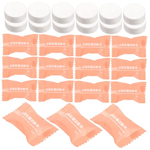 HAPINARY 50stücke Komprimierte Handtücher Einweg-waschhandtücher Reisefreundliche Handtuchtabletten Komprimierte Baumwollhandtücher von HAPINARY