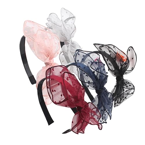 HAPINARY Haarband Sport Damen Sommer Mit Punkten Gezahntes Stirnband Rutschfestes Haarband-set Für Damen von HAPINARY