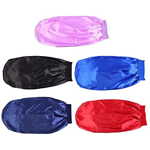 HAPINARY 5stücke Schlafhaube Aus Satin Elastische Damen Nachtmütze Schlafmütze Mit Langer Satinmütze Bequeme Und Haltbare Schlafhaube von HAPINARY