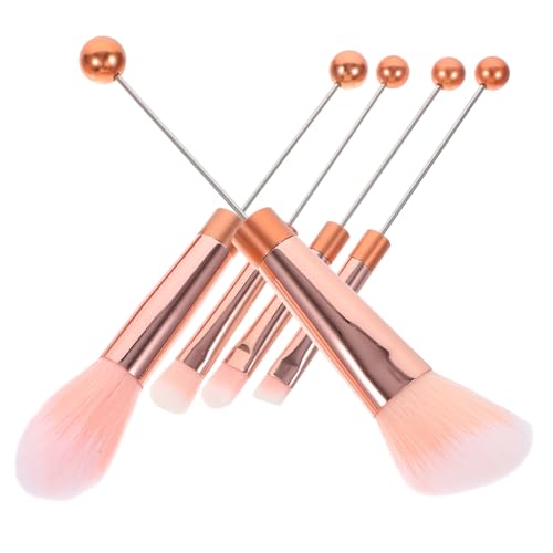 HAPINARY 5-tlg Kosmetikpinselset Für Damen Lidschattenpinsel Rougepinsel Puderpinsel Make-up-set Für Augen-make-up von HAPINARY