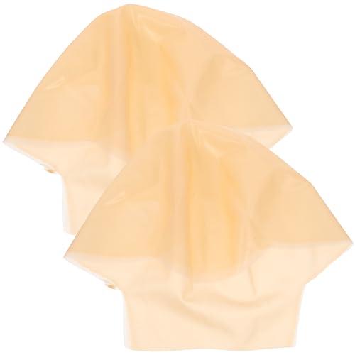 HAPINARY 3sets Halloween Zubehör Jungen Und Mädchen Glatze Kappe Perücke Realistische Glatze Perücke Kappe Für Kind 2 Stücke * 3 von HAPINARY