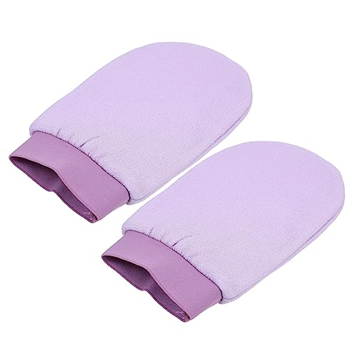 HAPINARY 6 Stk doppelseitige Handschuhe Handtücher für Männer Peeling-Badehandschuhe Gesichtswäscher exfoliating glove exfoliate gloves handtuch Rücken reibende Handtücher Badeutensilien von HAPINARY