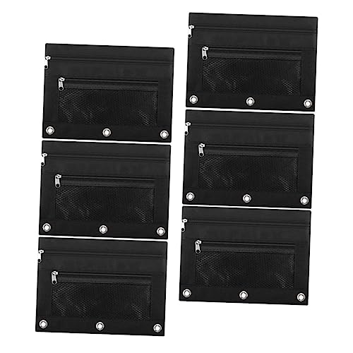 HAPINARY Federmäppchen Mit Reißverschluss Tragbares Stifte-Organizer Verschleißfest Für Alltag Reisen Büro Schule von HAPINARY