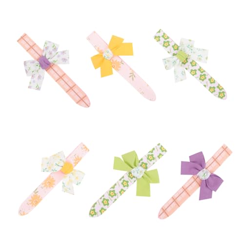 HAPINARY 6 Stück Teiliges Haarfransen Pads für Kleinkinder Hautfreundliche und Langlebige Haarschmuck Sticker für Kurze Haare Zöpfe und Bunte Haaraccessoires für Mädchen von HAPINARY