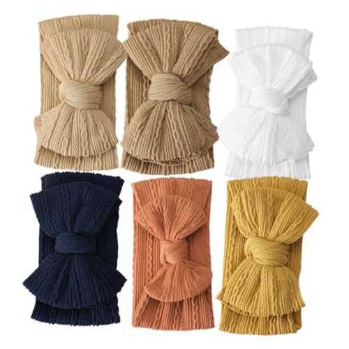 HAPINARY Stirnband Für Babys Mit Schleife Bequeme Nylon-stirnbänder Haar-accessoires Für Neugeborene Mädchen HAPINARY Stirnband Für Babys Mit Schleife Bequeme Nylon-stirnbänder Haar-accessoires Für Neugeborene Mädchen von HAPINARY