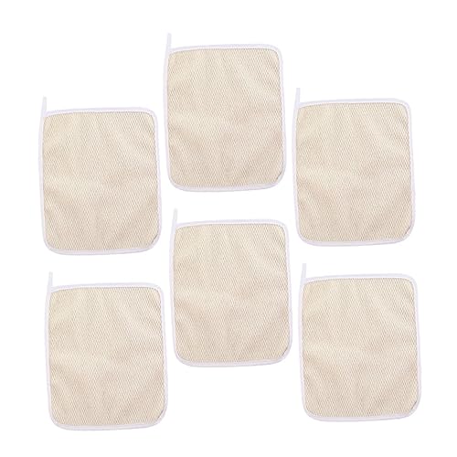 HAPINARY 6 Stücke Bad Schrubber Tragbare Duschtücher Rückenpeelingtücher Peeling Badetücher Körper Peeling Handtücher von HAPINARY