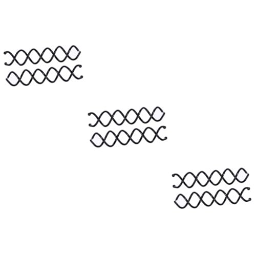 HAPINARY 60 Stk Haarschmuck Schraubenhaarnadeln Haarschraubenclips Haarknotennadel Spiralförmiges Haar Schraube Haarnadel Für Frauen Haarklemme Brötchenmacher Braune Haarspangen Bobby Black von HAPINARY