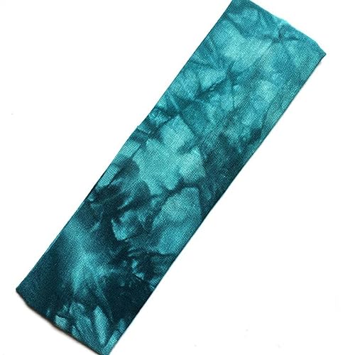 HAPINARY 6stücke Teiliges Elastische Yoga-haarbänder Saugfähige Kopfband Mit Batikdruck Schnell Trocknend Lebhaften Farben Für Sport Und Für Damen Und Fitnessbegeisterte von HAPINARY