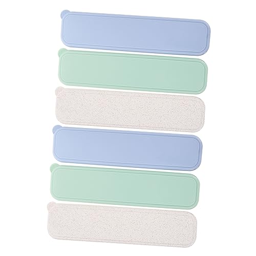 HAPINARY 6stücke Kosmetiktasche Für Reisen Teiliges Strohmaterial Großer Aufbewahrungsbehälter Für Make-up-Pinsel Organizer Für Kosmetik Und Stifte Leicht Und Praktisch Für Unterwegs von HAPINARY