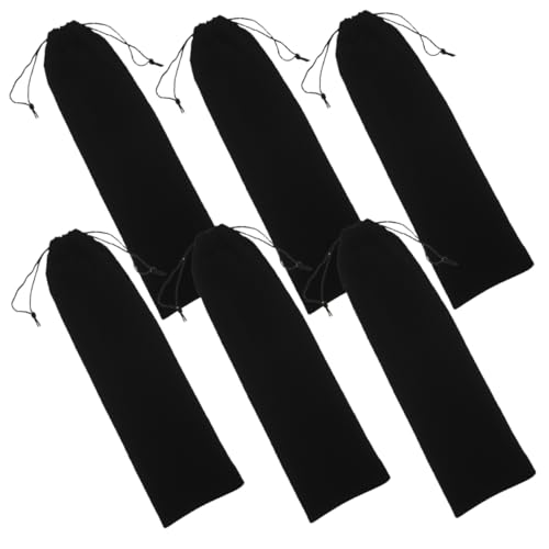 HAPINARY 6stücke Lockenstab-abdeckungen Kordelzug Haar-tools-etui Haar-tool-reisetasche Aufbewahrungsbeutel Für Lockenstäbe -organizer von HAPINARY