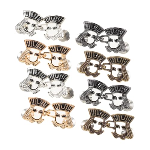 HAPINARY 8paare Gürtelknopfclips Taillenclips Für Röcke Hosenbundspanner Nagelfreie Jeansbundknöpfe Abnehmbare Taillenschnalle Taillenspanner Für Hosen Taillenclip-einsteller von HAPINARY