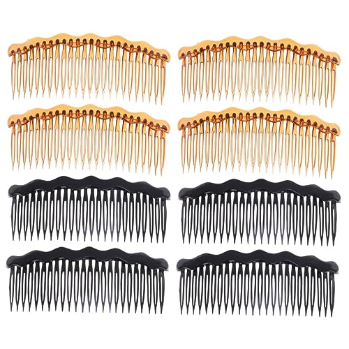 HAPINARY 8 Stk Haarkämme hair styling femmansoe Kunststoffkamm Haar Styling comb Haarklammer Haarschmuck für Frauen Haarspangen für Frauen eingesetzter Kamm von HAPINARY