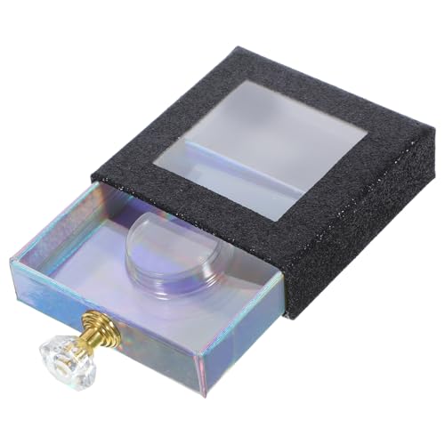 HAPINARY 8 Stücke Platz Wimpern Verpackung Box Lagerung Wimpern Fall Fenster Falsche Wimpern Box Schublade Lash Lagerung Frauen von HAPINARY