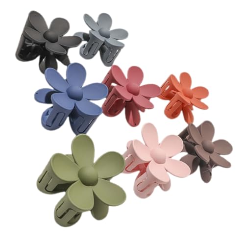 HAPINARY 8 Stück Haarklammern Mit Blumen Blumenhaarklammern Für Mädchen Und Frauen von HAPINARY