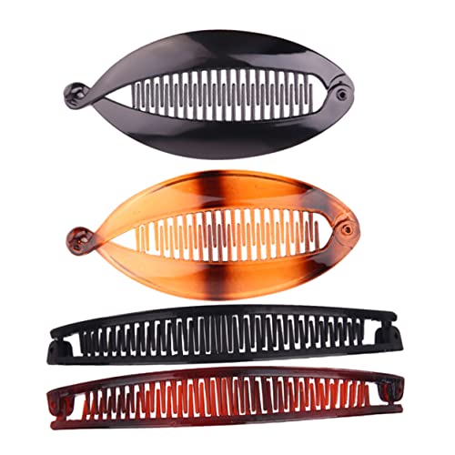 HAPINARY Hair Toer Bananenclip-klemmen-set 6-teilig Ineinandergreifende Bananenkämme Für Frauen Und Mädchen Haarstyling-werkzeug von HAPINARY