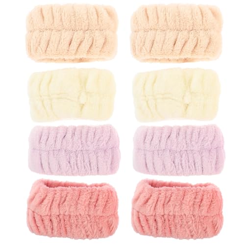HAPINARY 8Pcs Handgelenk Band Handgelenk Waschbänder Absorbierende Handtücher Hand Handtücher Reise Waschlappen Spa Hand Armbänder Bequem von HAPINARY