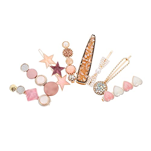 HAPINARY 8 Stück Haarspangen Mit Kunstperlen Haarnadeln Für Damen Haarschmuck Für Partys Und Feiern von HAPINARY