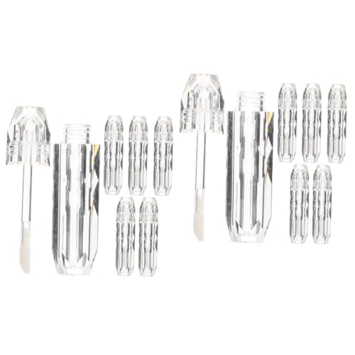 HAPINARY 8stücke Transparente Lippenstift-behälter Mit Leere Lip Gloss Röhrchen Für Diy Lippenpflege Für Anfänger Aufbewahrung Von Lipgloss Und Lippenbalsam von HAPINARY