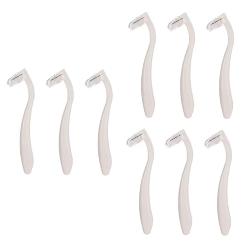 HAPINARY 9 Stck. Teiliges Körperhaarrasierer für Damen Tragbarer Rasierer für Achseln Intimbereich Klingen Langlebig und Leicht für Tägliche Anwendung von HAPINARY