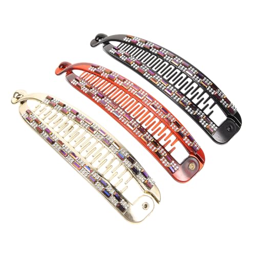 HAPINARY 9-teiliges Haar-accessoires-set Für Damen Und Mädchen Mehrzweck-haarspange Pferdeschwanzhalter Modisches Haarnadel-set Mit Strass-muster von HAPINARY