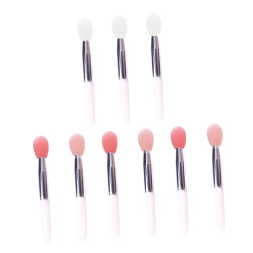 HAPINARY 9stücke Silikon Lippenpinsel Für Make-up Applikator Für Lippenstift Kompakt Und Tragbar Für Damen Einfach Zu Reinigen Bedienen von HAPINARY