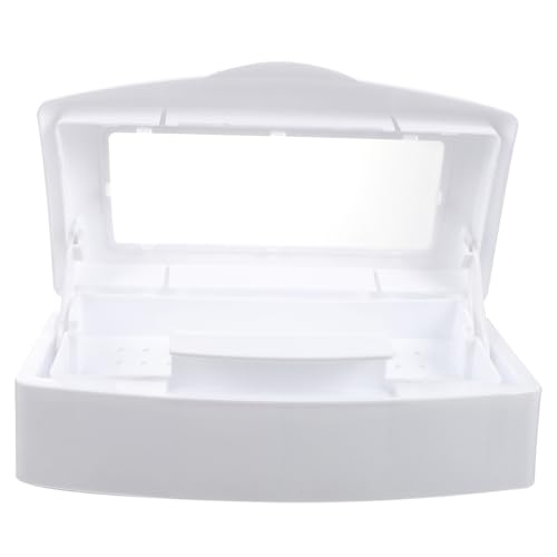 HAPINARY Ablage Für Nagelwerkzeuge Behälter Sterilisationsschale Box Lagerung Organizer Transparent Für Maniküre Salon Spa Hygiene von HAPINARY