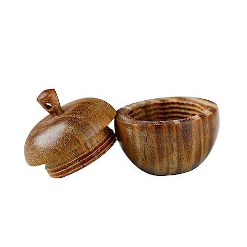 HAPINARY Apfel beutel box Makramee Perlen Kette Kabel Schmuck personalized personalised weihnachstsgeschenk uniqone Aroma Diffusor DIY Anhänger Tasche selber machen Holz von HAPINARY