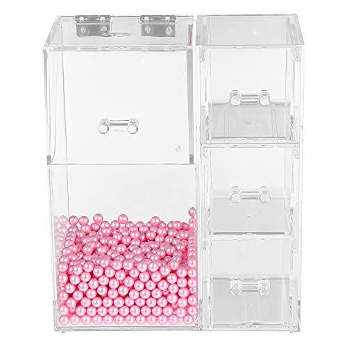 HAPINARY Aufbewahrungsbox Für Make-up-pinsel Organizer Mit Deckel Make-up-pinseletui Aufbewahrungsorganisator Aus Kunststoff Kosmetik-organizer Stifthalter Make-up Pinsel Make-up-tools P.s von HAPINARY