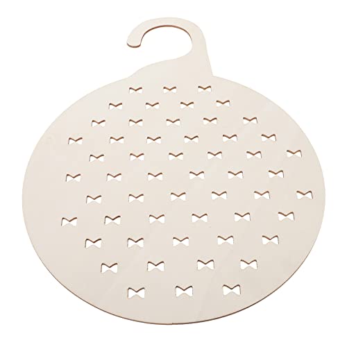 HAPINARY Holz Haarspangen Organizer Mit Haken Hängender Halter Für Haarschmuck Und Haarclips Praktische Aufbewahrungslösung Für Mädchen Diy Kreative Wanddekoration Aus Holz von HAPINARY