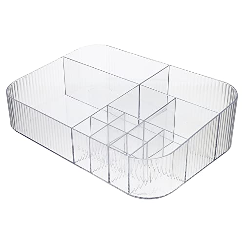 HAPINARY Badezimmer-organizer Aus Mehrzweck-kosmetik-aufbewahrungsbox Make-up-halter Mit Großem Fassungsvermögen Und Stabil Für Ordnung von HAPINARY