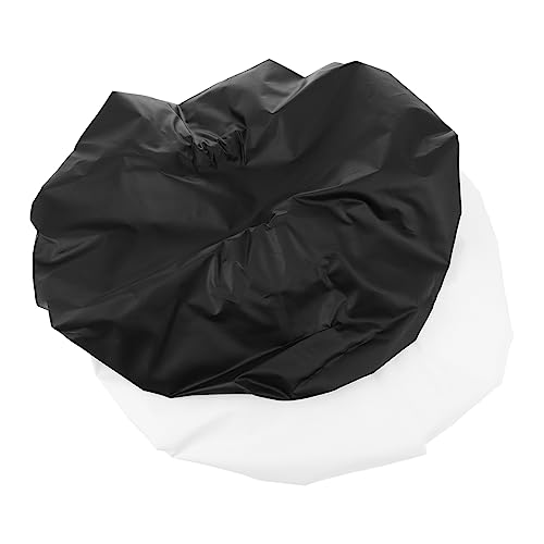 HAPINARY 2 Stück Große Duschhauben Seidige Haarhauben Für Damen Flexibel Und Sicher Passend Für Große Frisuren Und Langhaar von HAPINARY