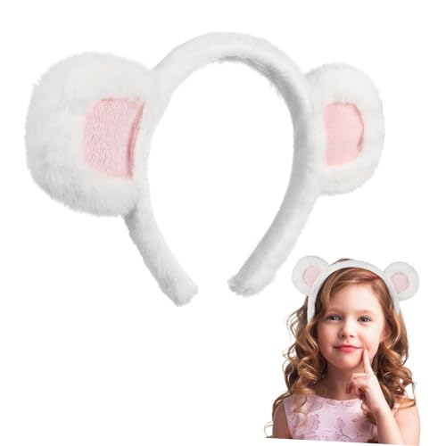 HAPINARY Bärenohren Haarband Modellier Stirnband Party Kopfbedeckung Für Mädchen Cosplay Haardekor Aus Hochwertigen Materialien Sicher Angenehm Zu Tragen von HAPINARY