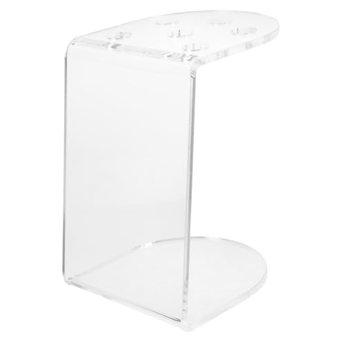 HAPINARY Barber Clipper Holder Acryl Organizer Ständer Transparent Friseurzubehör für Elektrische Haarschneidemaschinen Salon und Heimgebrauch Multifunktional und Platzsparend von HAPINARY